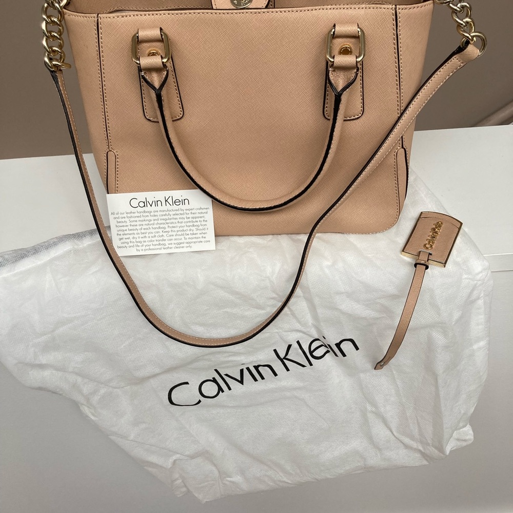 Calvin Klein NWOT top handle satchel bag